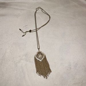 Kendra Scott Tassel Gold Necklace